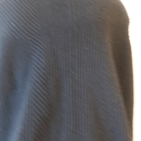 Womens Rani Arabella 100% Cashmere Black Ribbed Button Down Cardigan Sweater M - Picture 11 of 14